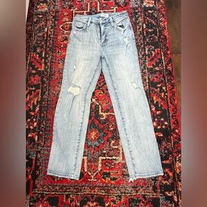 Pistola Light Blue Straight Leg Jeans